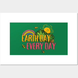 Earth Day Every Day Posters and Art